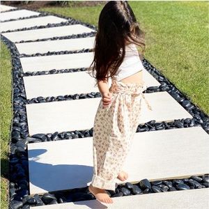 Gorgeous floral print Convertible Romper / Harem Pant with tie detail